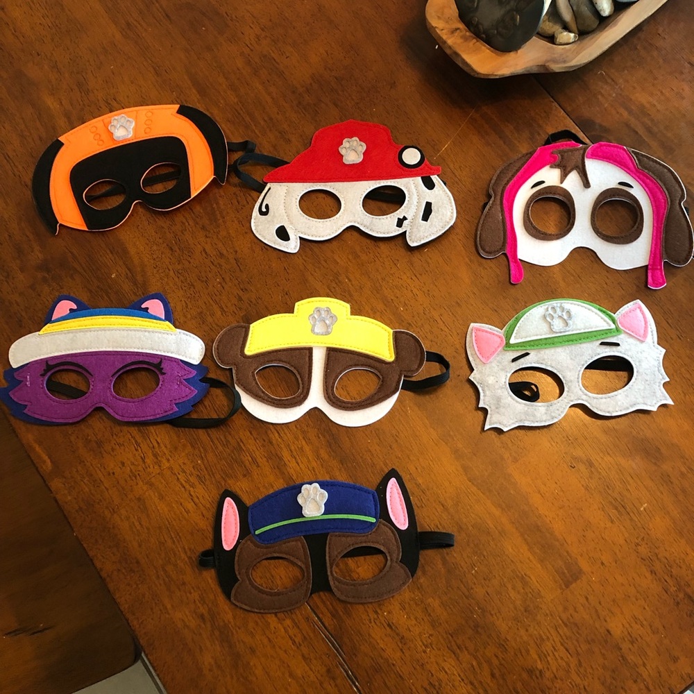 Paw Patrol masks